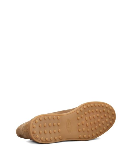 Stivali Stringati di Tod's in Brown da Uomo