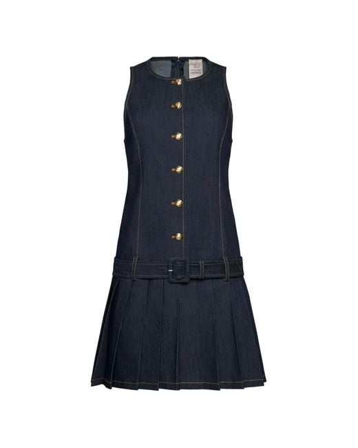 Cinq À Sept Blue Elyse Denim Dress