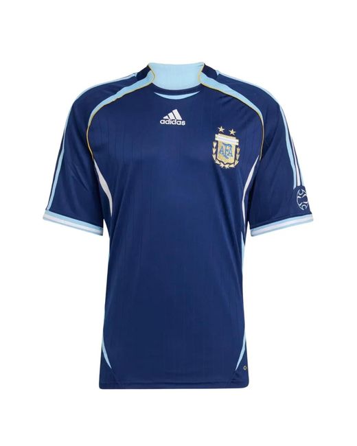 Adidas Blue Argentina Away Jersey T-Shirt 2006 for men