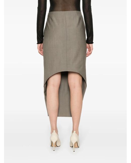 Gonna Lunga di Givenchy in Gray