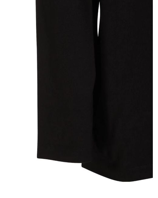 Y-3 ロゴ ロングtシャツ Black