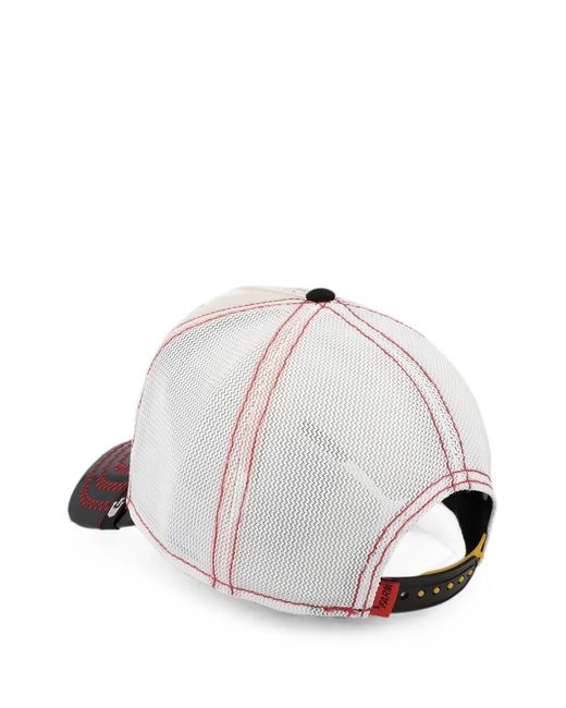 Goorin Bros Pink Embroidered Patch Mesh-Panel Cap for men