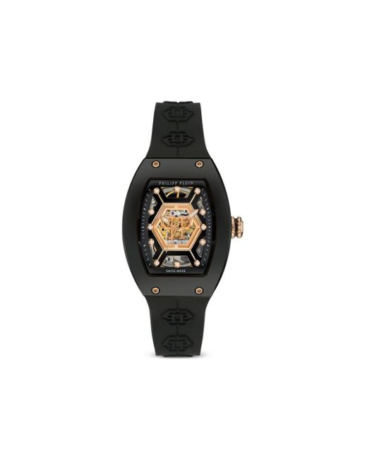 Philipp Plein Cypto Queen Noire Galaxy Horloge 44 Mm in het Black