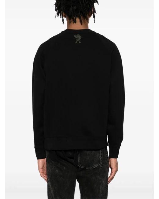 BBCICECREAM Black Camouflage Arch Logo Crewneck Sweatshirt for men