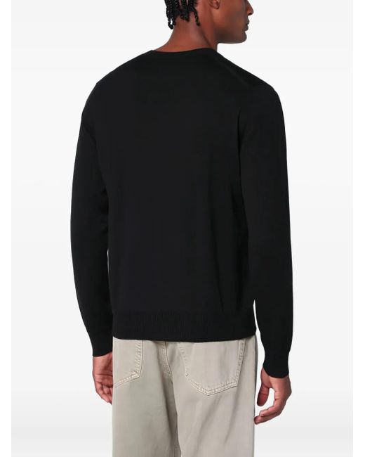 McQueen Black Sweaters for men