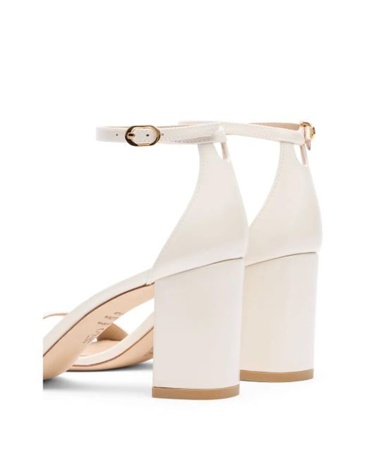 Stuart Weitzman Natural 75Mm Nudist Ii Sandals