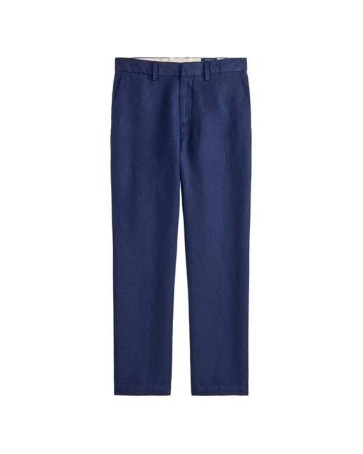 Polo Ralph Lauren Blue Manhasset Houndstooth Trousers for men