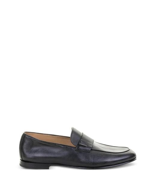 Neil Barrett White Round-Toe Penny Leather Loafers for men