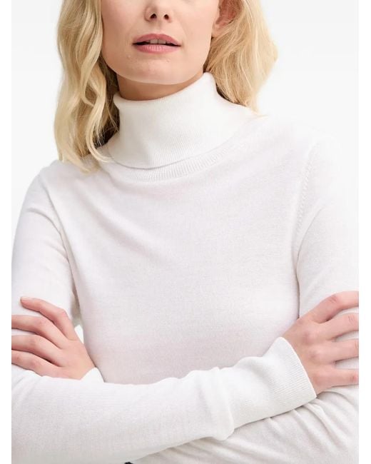 Aeron Blue Roll-Neck Long-Sleeve Sweater