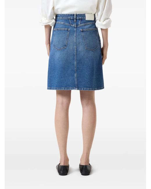 Closed Blue Denim Mini Skirt