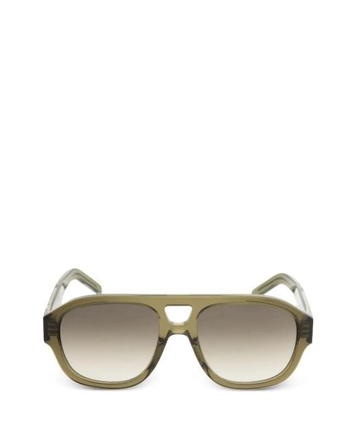 Givenchy Green Lunettes De Soleil À Monture Pilote Day for men