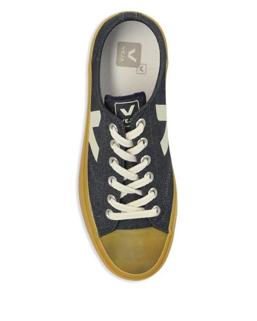 Veja Blue Denim Sneakers