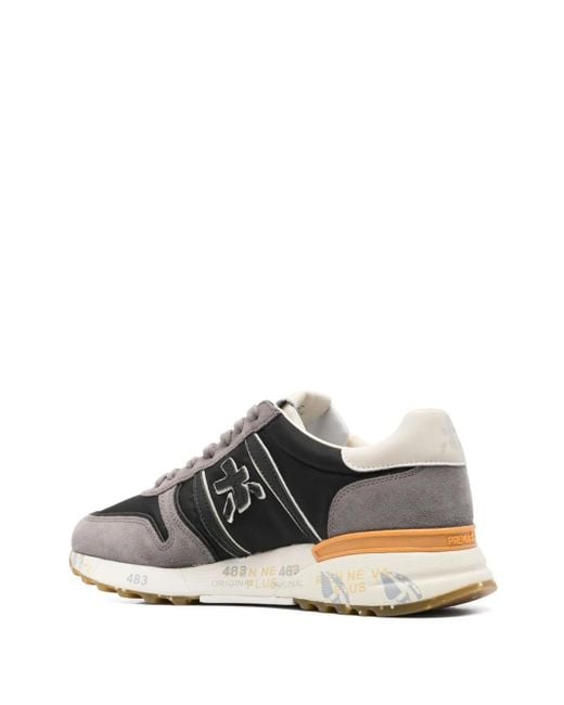 Premiata Gray Lander Sneakers for men