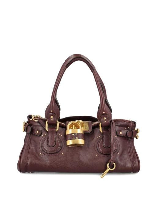 Chloé Purple Paddington