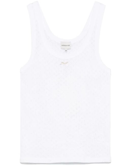 Herskind White Hunter Tank Top