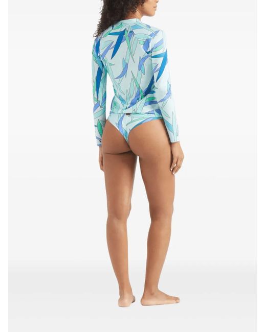 Vilebrequin Blue Abstract-Pattern Bikini Bottoms