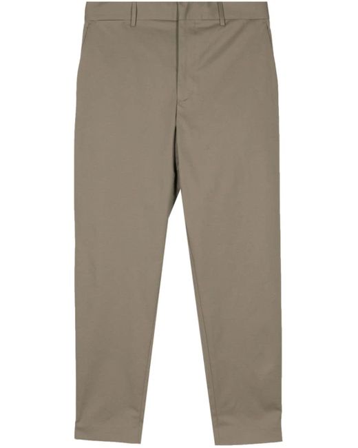 Pantalones chinos slim de talle medio Paul Smith de hombre de color Gray