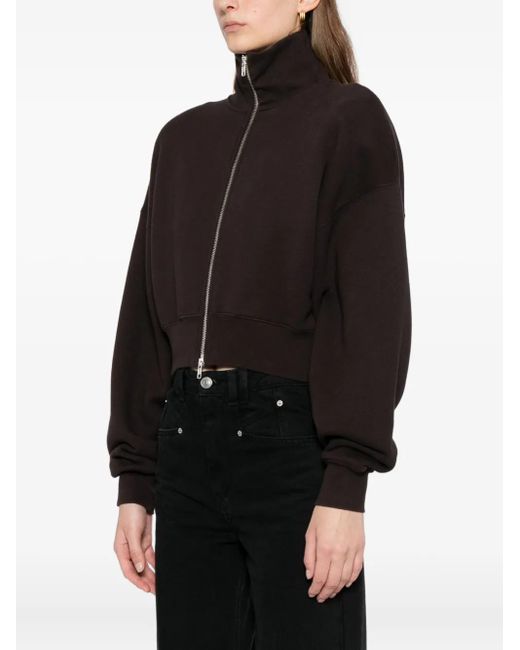 Agolde Black Zip-Fastening Jacket