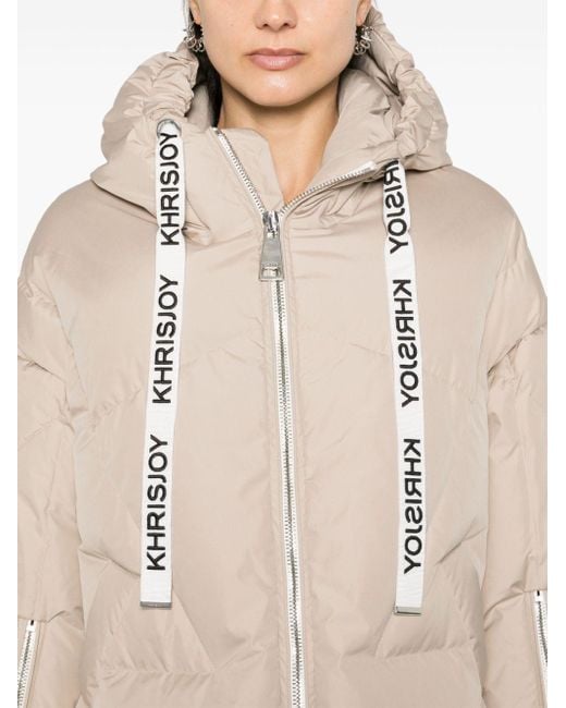 Khrisjoy Natural Khris Iconic Puffer Jacket