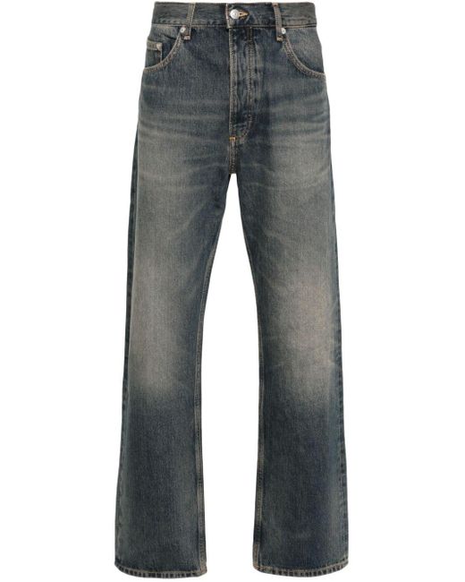 Sandro Ausgeblichene Slim-Fit-Jeans in Blue für Herren
