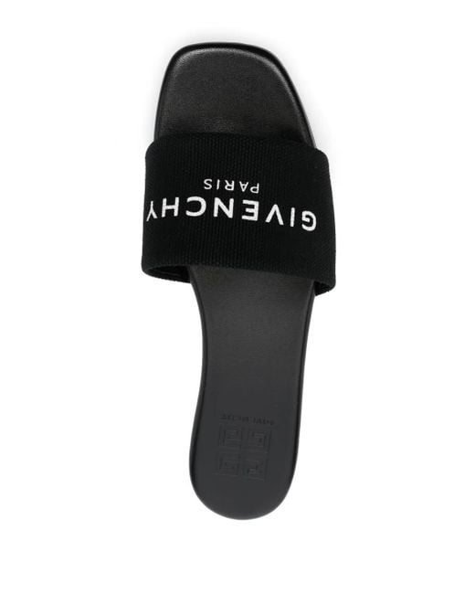 Givenchy ブラック 4G サンダル Black
