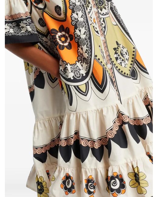 LaDoubleJ White Plume Placée Choux Mini Dress
