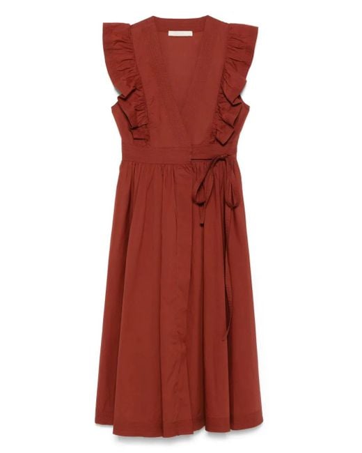 Vanessa Bruno Ermione ドレス Red