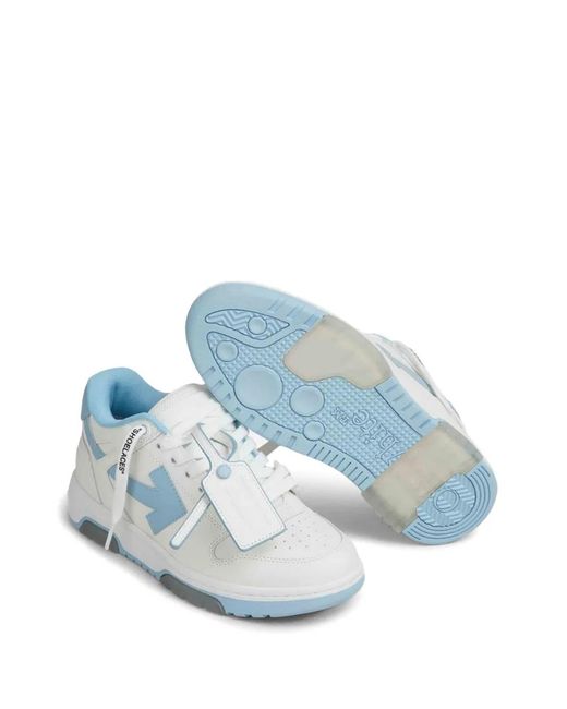 Off-White c/o Virgil Abloh White Out Of Office Lace-Up Sneakers
