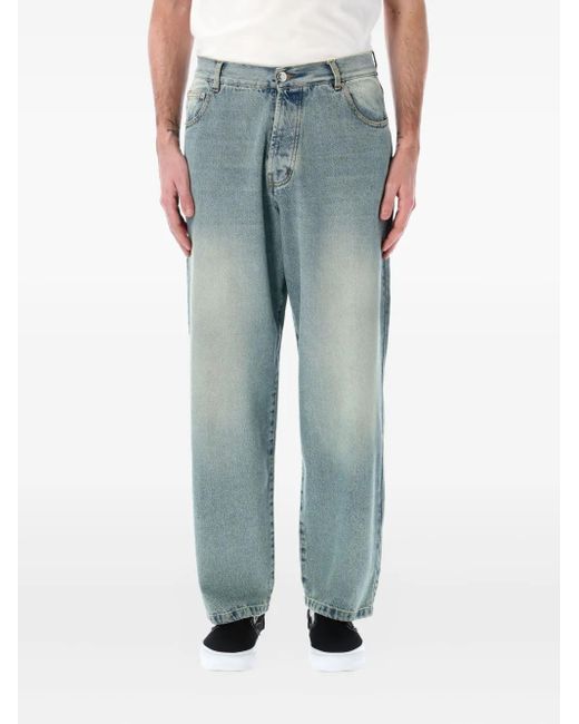 メンズ Pop Trading Co. コットン ジーンズ Blue