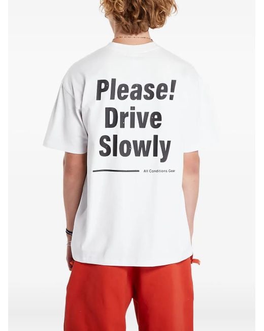 Camiseta ACG con motivo gráfico Nike de hombre de color White