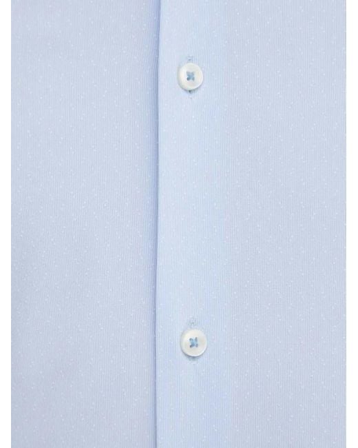 Boss Blue Buttoned Shirt for men