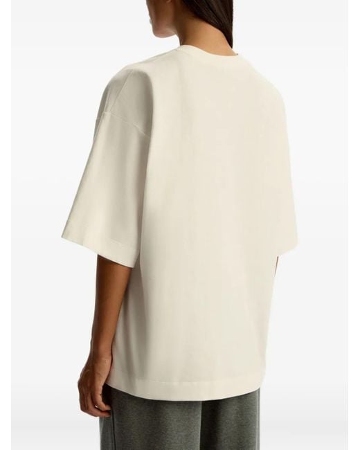 12 STOREEZ White Cotton T-Shirt
