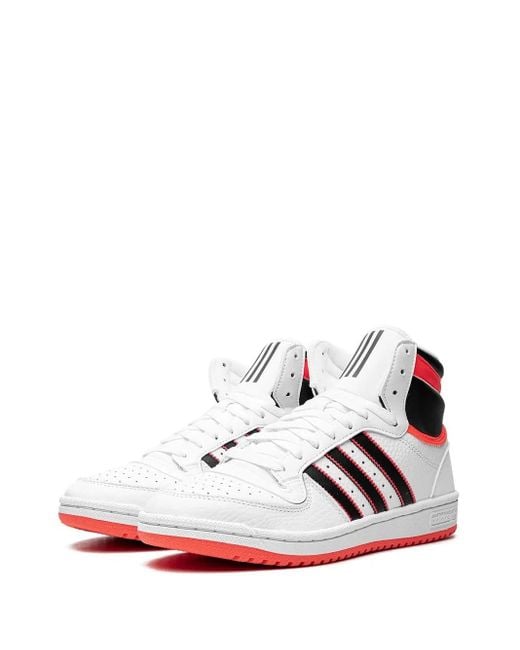 Adidas Top Ten High-Top Sneakers in het White voor heren