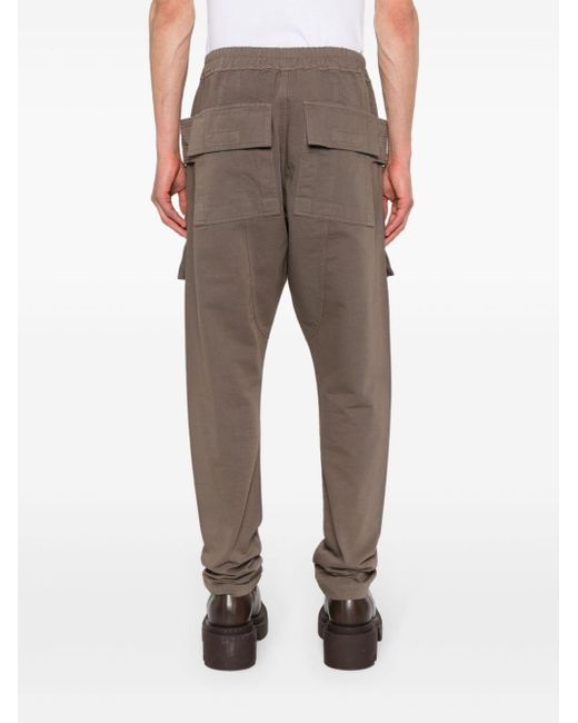 Rick Owens Brown Creatch Cargo Trousers for men