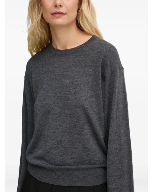 By Malene Birger Mantea Long-sleeve Sweater Black