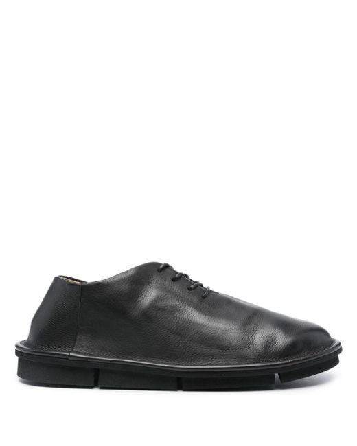 Marsèll Black Lace-up Leather Derby Shoes for men