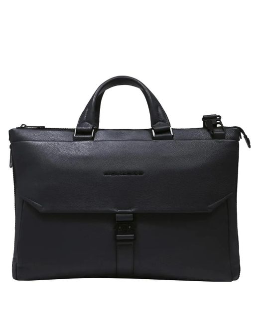 Borsa Porta Pc Espandibile di Piquadro in Black