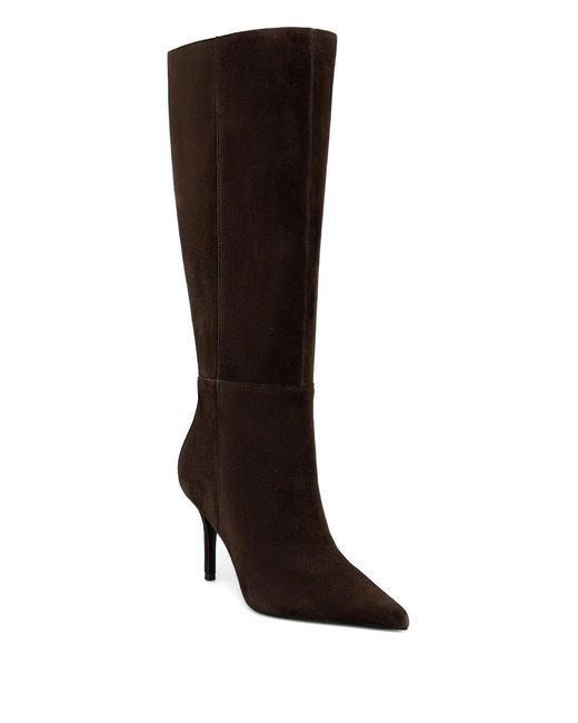 Guess Black Gressa Pointed-Toe Suede Boots