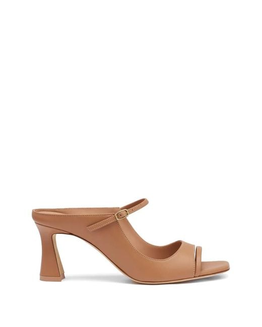 Malone Souliers Pink Rania Buckle-Fastening Mules