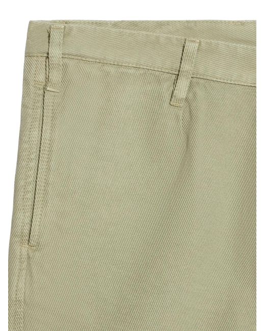 Fortela Green Belt Loops Flap Pocket Shorts for men