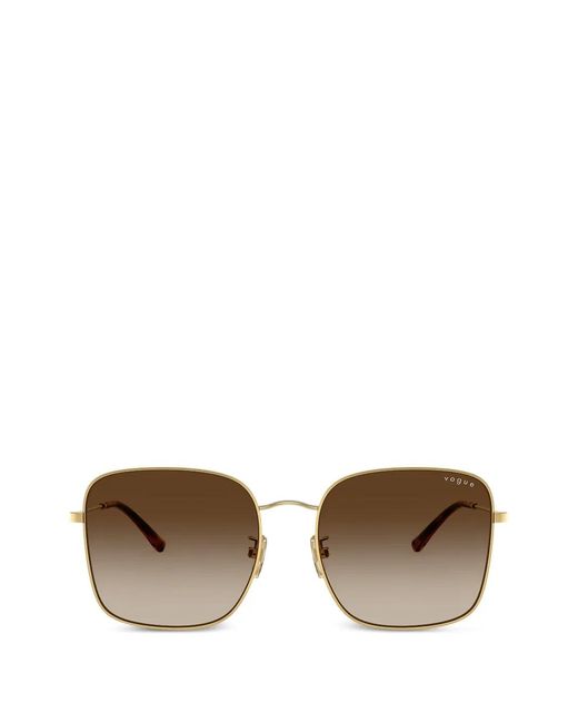 Vogue Eyewear Brown Square-Frame Sunglasses