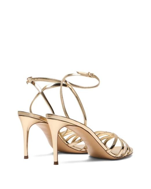 Casadei White Julia Interstellar Sandals