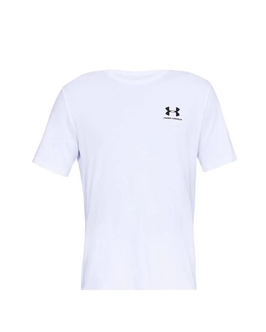 Under Armour White T-Shirt À Logo Imprimé for men