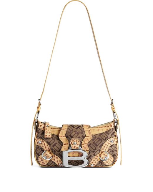 Borsa A Spalla Essex Piccola di Balenciaga in White