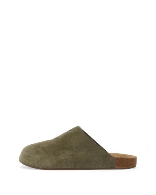 Adidas Green Adimule Suede Mules