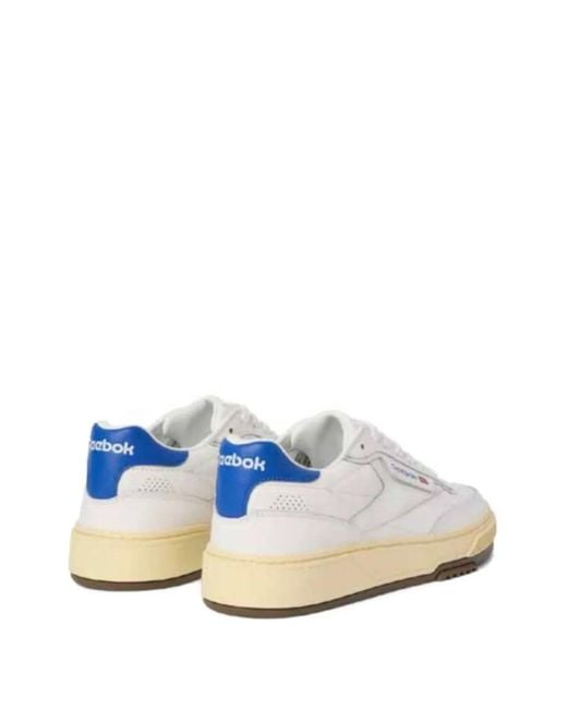 Reebok White Panelled Sneakers for men