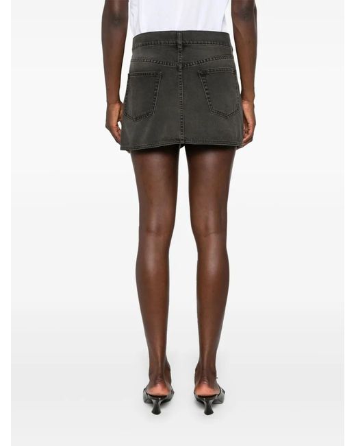 Coperni Mini-Spijkerrok in het Black
