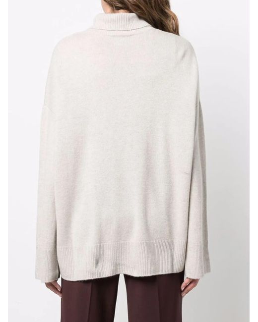 LeKasha Multicolor Fine-Knit Roll-Neck Jumper