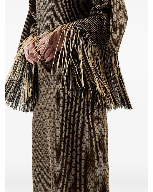 Taller Marmo Natural Tigris Rattan Dress