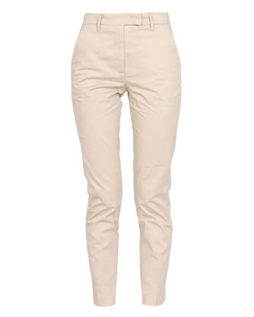 Department 5 Natural Cotton Slim-Fit Trousers